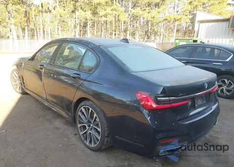 2020 BMW 750I xDrive from USA, damaged, VIN WBA7U2C01LBX84821